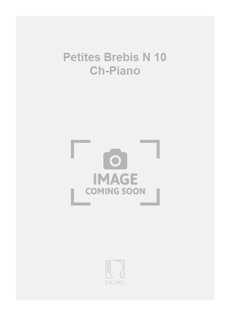 Petites Brebis N 10 Ch-Piano